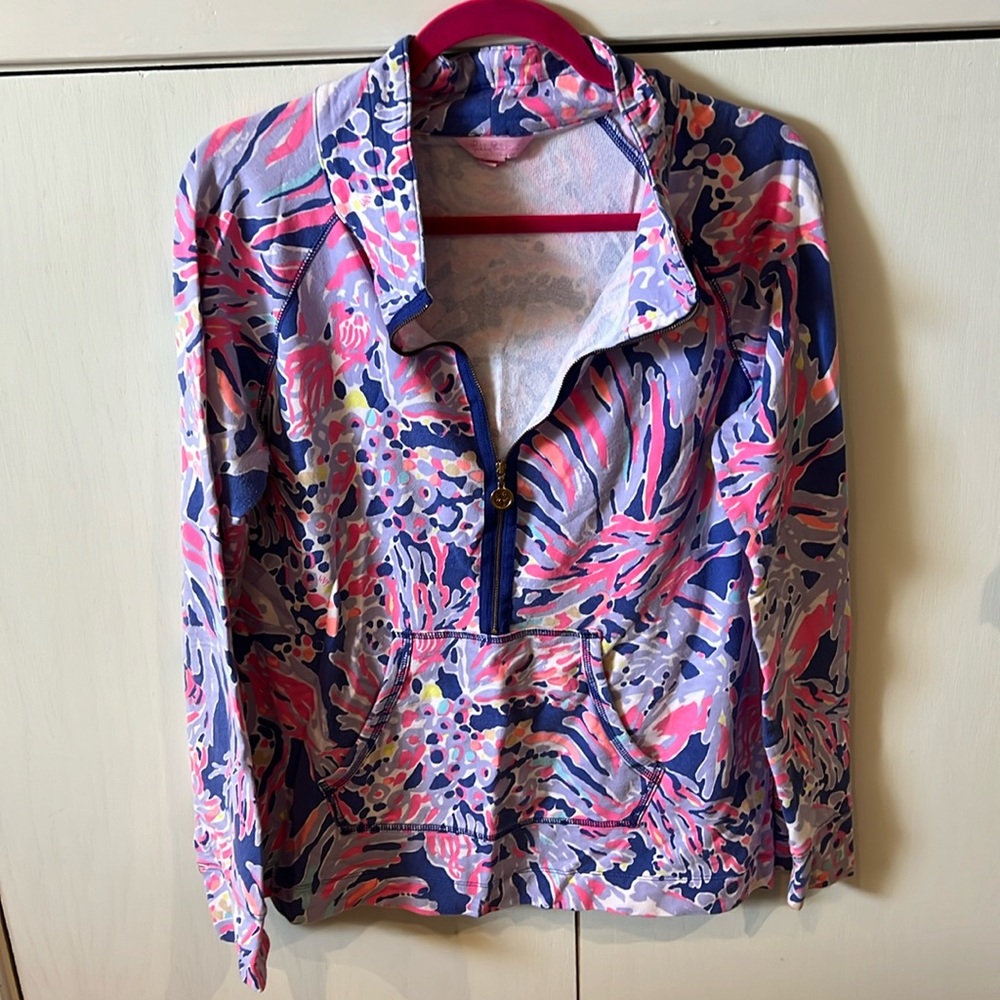 Lilly Pulitzer shrimpy chic popover